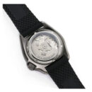 Seiko 5 Sports SKX Series Automatic Black Dial Black Silicone Strap Watch for Men - SRPD65K2